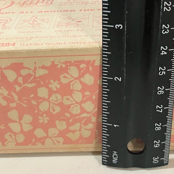 Vintage Q-Tip Box Family Chest Pink Decor 70’s - Picture 10 of 15